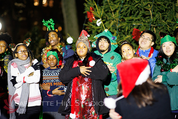 The Laurel on Rittenhouse Square Christmas tree lighting_0130