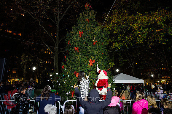 The Laurel on Rittenhouse Square Christmas tree lighting_0195