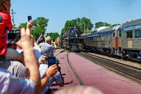 Big Boy 1014 Steam Train _0077