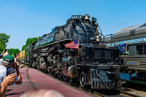 Big Boy 1014 Steam Train _0080