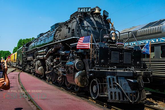 Big Boy 1014 Steam Train _0081