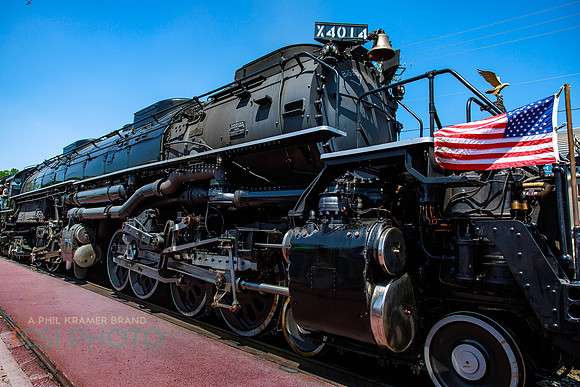 Big Boy 1014 Steam Train _0083
