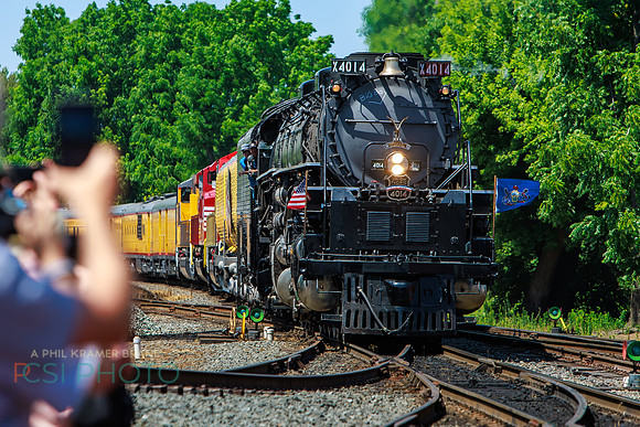 Big Boy 1014 Steam Train _0086
