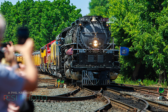 Big Boy 1014 Steam Train _0085
