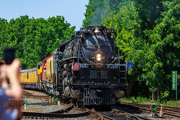 Big Boy 1014 Steam Train _0089