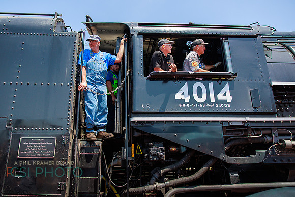 Big Boy 1014 Steam Train _0091