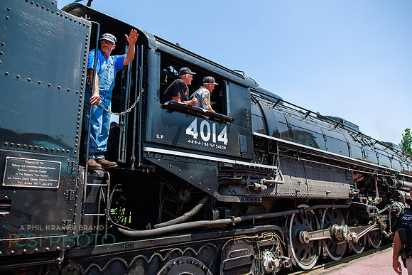 Big Boy 1014 Steam Train _0093