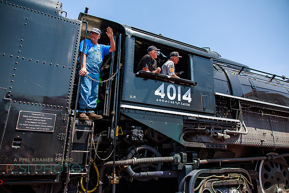 Big Boy 1014 Steam Train _0092