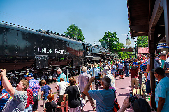 Big Boy 1014 Steam Train _0102