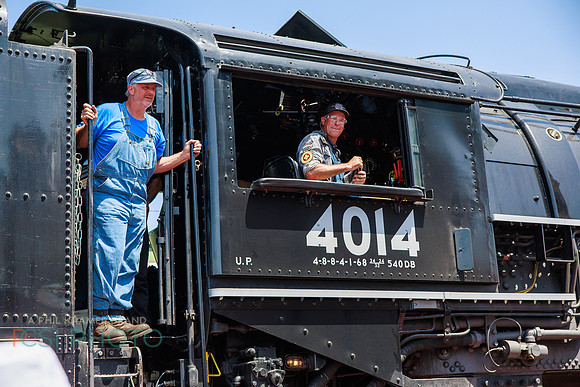 Big Boy 1014 Steam Train _0109