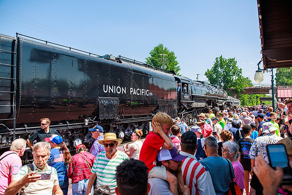 Big Boy 1014 Steam Train _0108