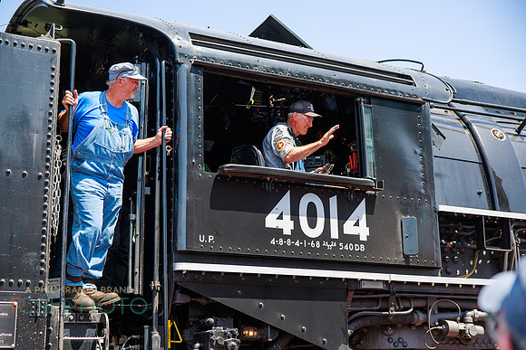 Big Boy 1014 Steam Train _0110