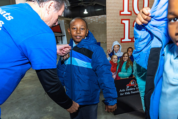 Coat giveaway2023Auto Dealers Ass__0123