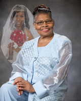 Brenda  Hill Portrait  with Grand Daughter- Emerald  in wedding Dress 2024-01-18-photos