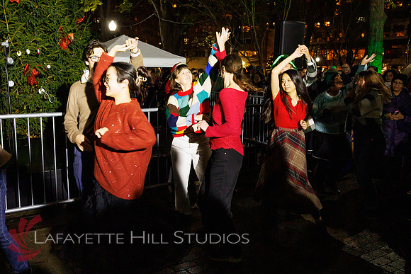 The Laurel on Rittenhouse Square Christmas tree lighting_0168
