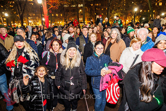 The Laurel on Rittenhouse Square Christmas tree lighting_0181