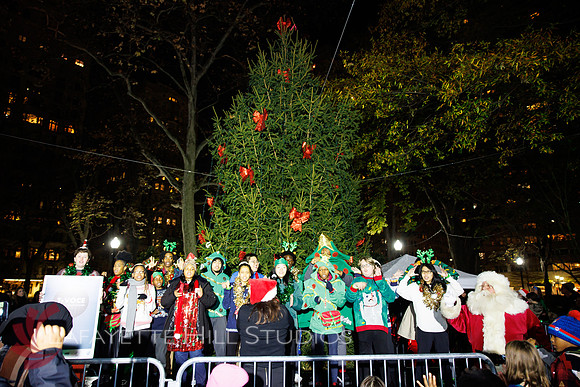The Laurel on Rittenhouse Square Christmas tree lighting_0126