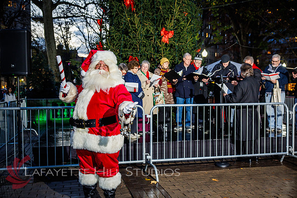 The Laurel on Rittenhouse Square Christmas tree lighting_0006