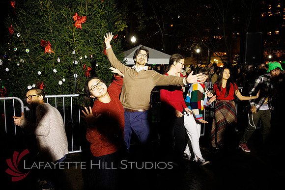 The Laurel on Rittenhouse Square Christmas tree lighting_0172