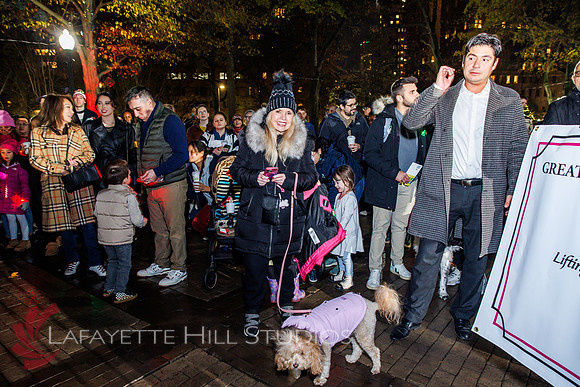 The Laurel on Rittenhouse Square Christmas tree lighting_0047
