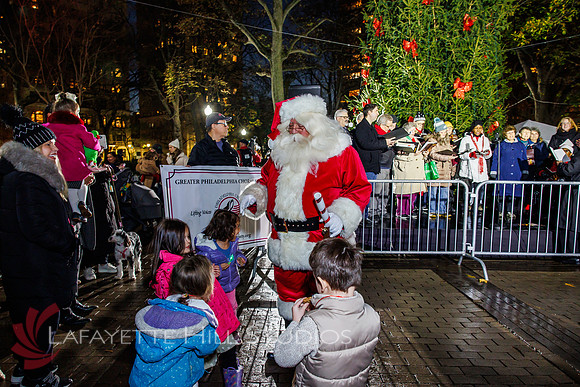 The Laurel on Rittenhouse Square Christmas tree lighting_0045