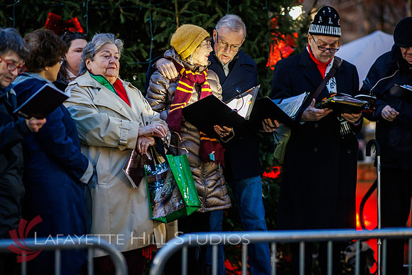The Laurel on Rittenhouse Square Christmas tree lighting_0010