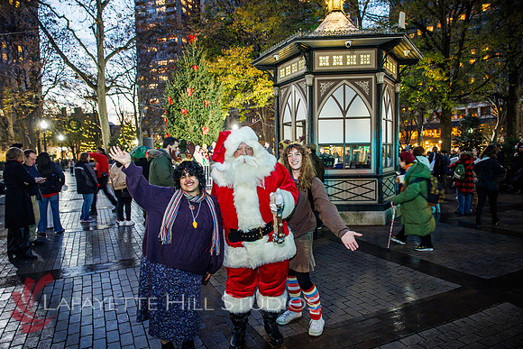 The Laurel on Rittenhouse Square Christmas tree lighting_0013