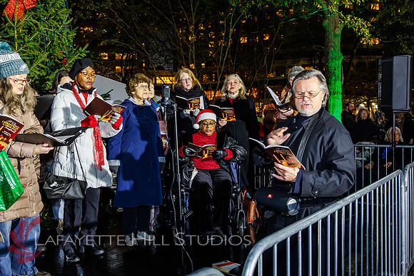 The Laurel on Rittenhouse Square Christmas tree lighting_0046