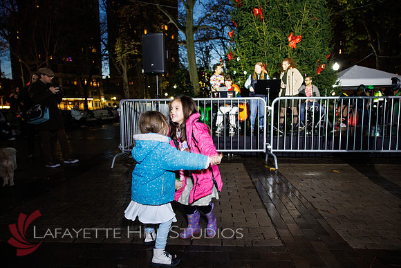 The Laurel on Rittenhouse Square Christmas tree lighting_0029