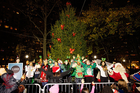The Laurel on Rittenhouse Square Christmas tree lighting_0125