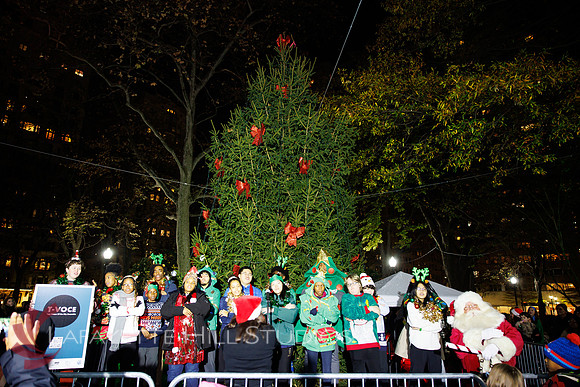 The Laurel on Rittenhouse Square Christmas tree lighting_0127