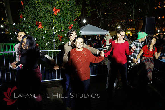 The Laurel on Rittenhouse Square Christmas tree lighting_0170